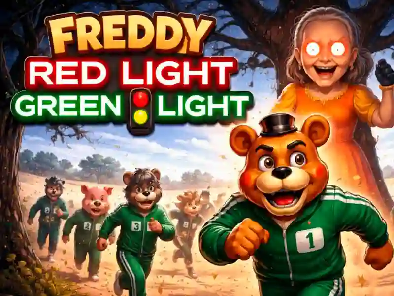 Игра Freddy Red Light Green Light онлайн