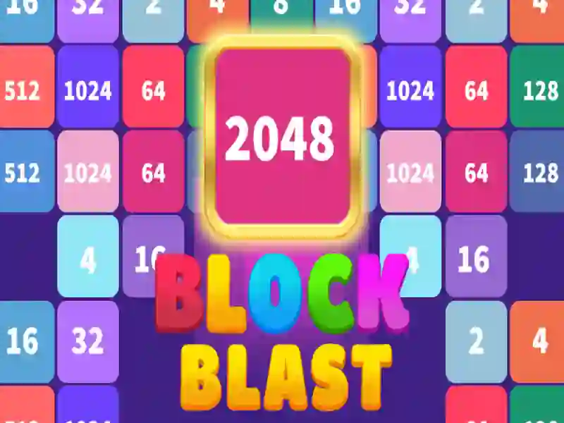 Игра Експлозия на блокове 2048 онлайн Игра Експлозия на блокове 2048 онлайн