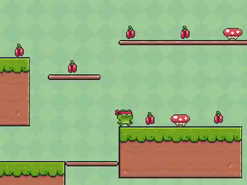 Игра Приключението на жабата онлайн