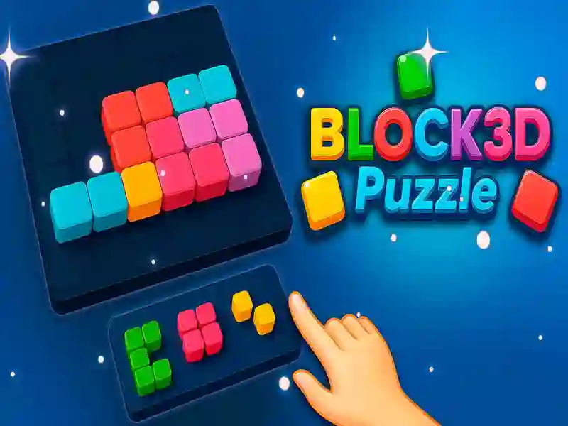 Игра Блок пъзел 3d онлайн