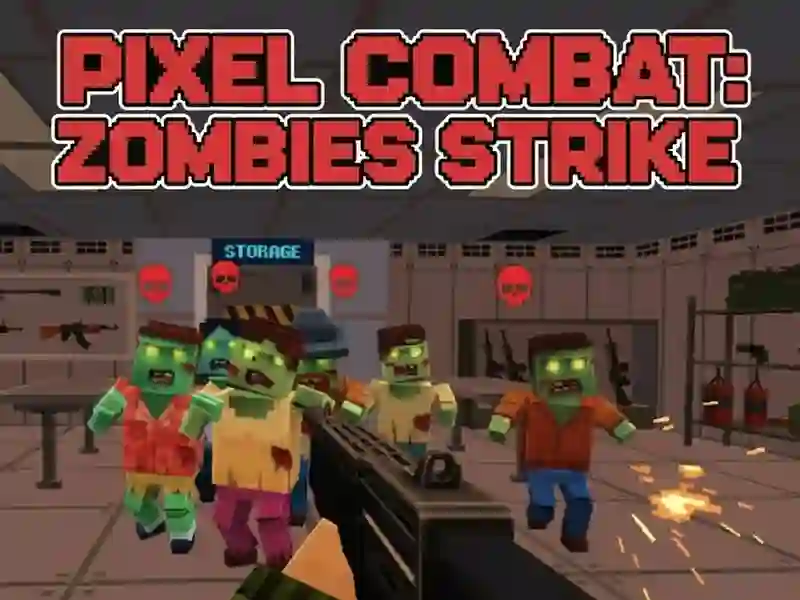 Игра Pixel Fight: Zombies Attack онлайн Игра Pixel Fight: Zombies Attack онлайн
