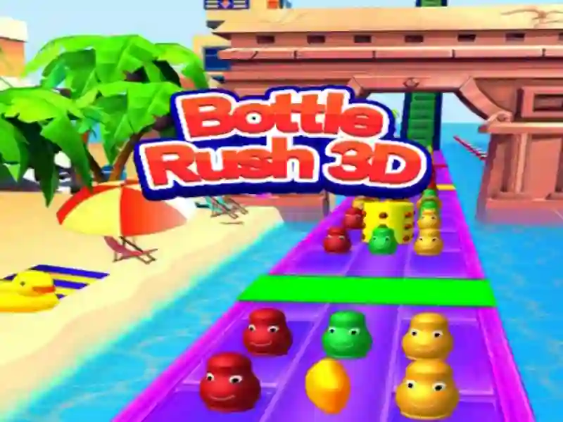 Игра Треска на бутилка 3D онлайн Игра Треска на бутилка 3D онлайн