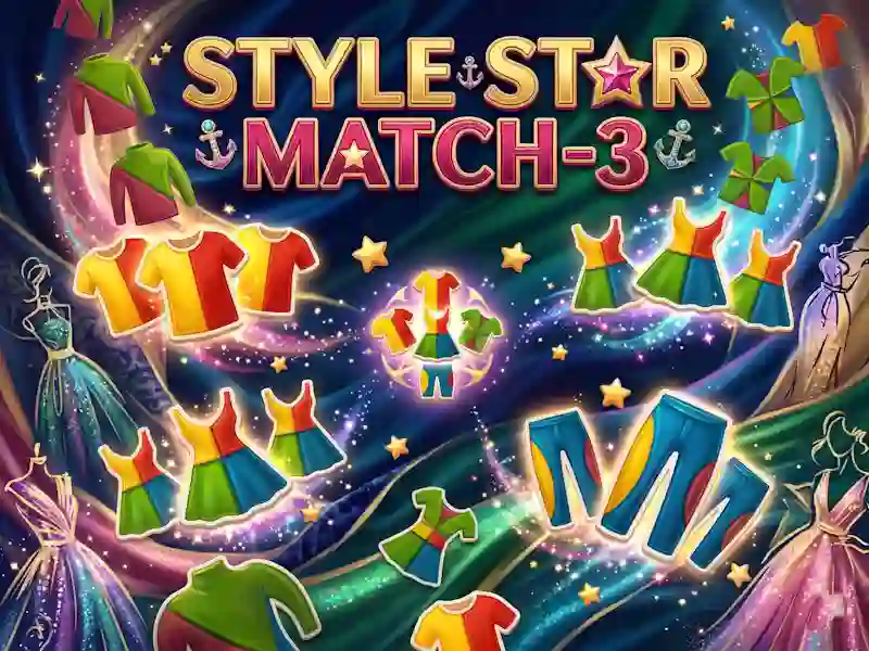 Игра Style Star Match-3 онлайн