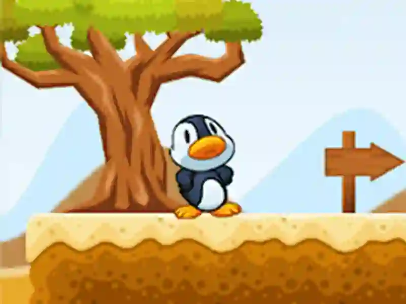 Игра Penguin Run Adventure онлайн