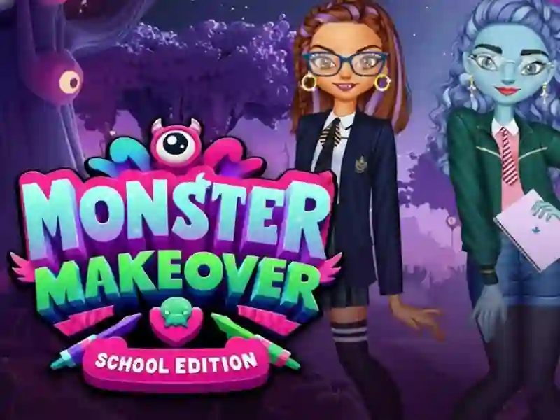 Игра Monster Makeover: Училищно издание онлайн