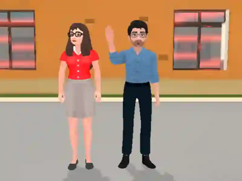 Игра Училищни истории: симулатор на учители онлайн