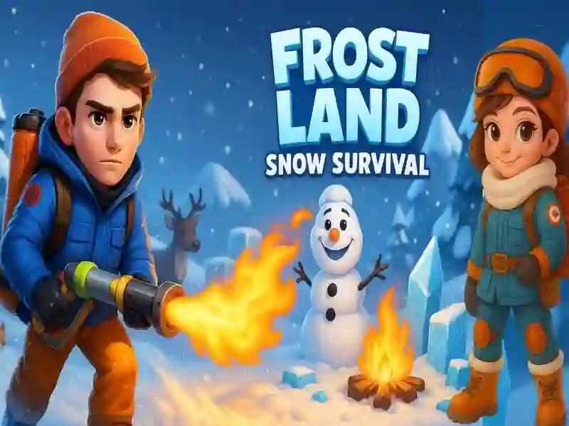 Игра Frostland: Оцеляване в снега онлайн