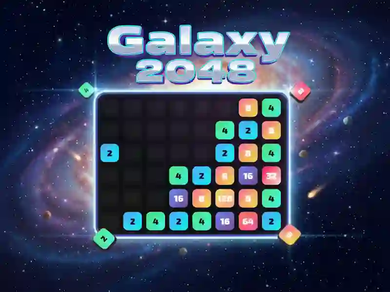 Игра Galaxy 2048 онлайн