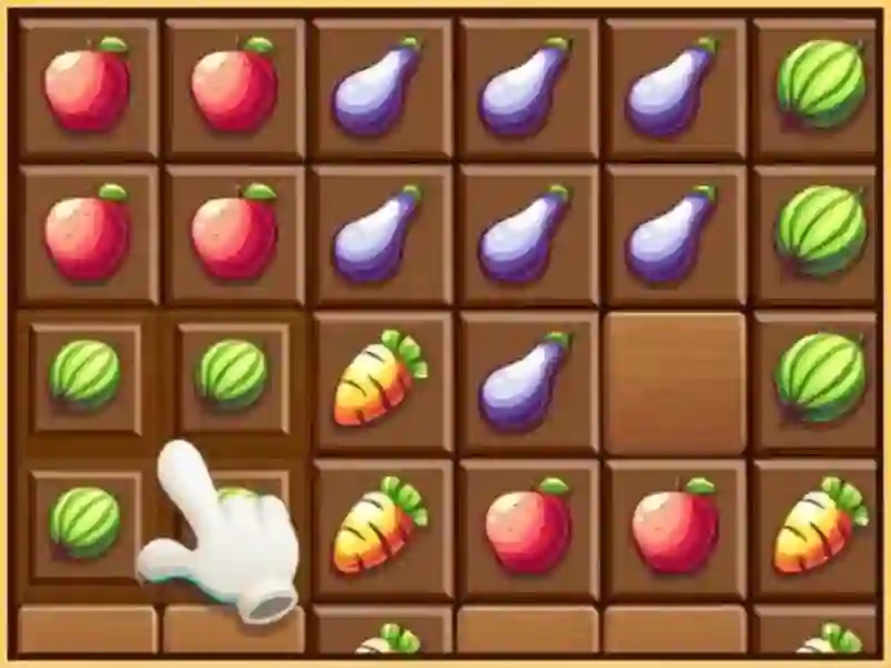 Игра Fruit Block Tetra Пъзел онлайн