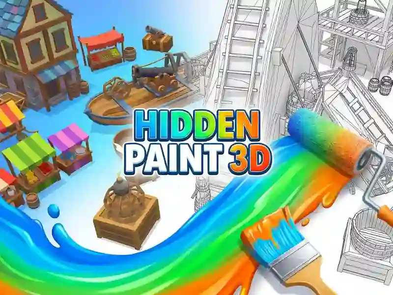 Игра Hidden Paint 3D онлайн