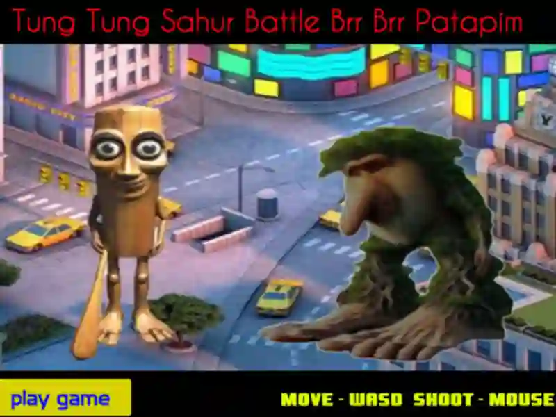 Игра Tung Tung Sahur Battle Brr Brr Patapim онлайн