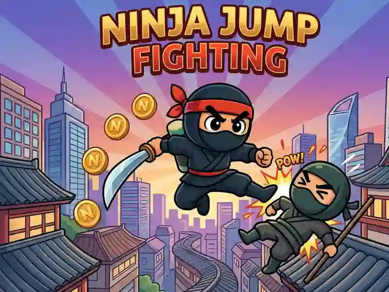 Игра Ninja Jump fighting онлайн
