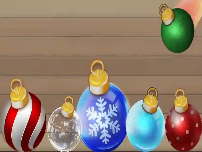 Игра Новогодишен пъзел: Свържете топките онлайн