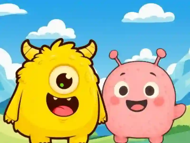 Игра Щастливи чудовища онлайн