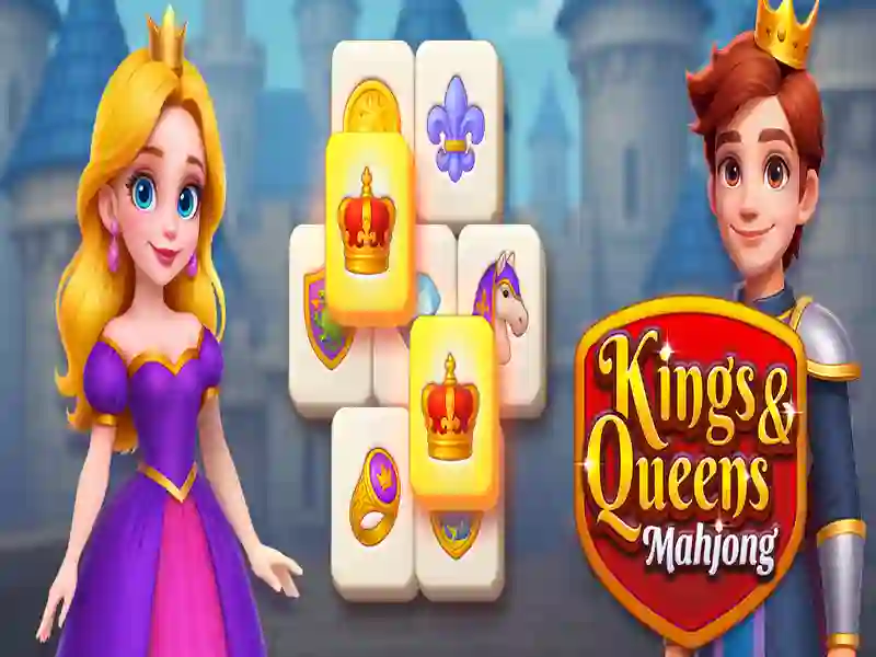 Игра Mahjong: Крале и кралици онлайн