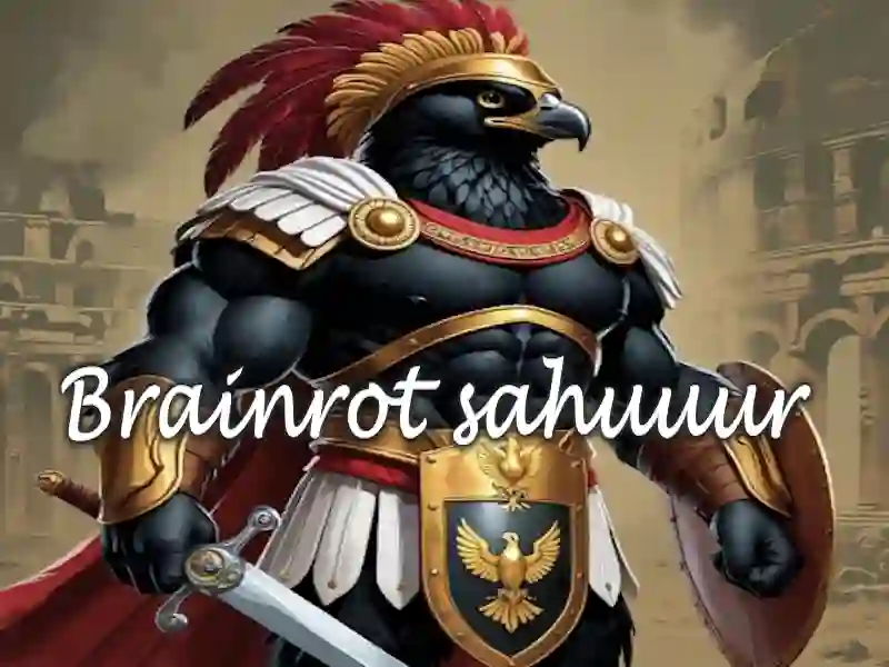 Игра Brainrrot Sahouur онлайн