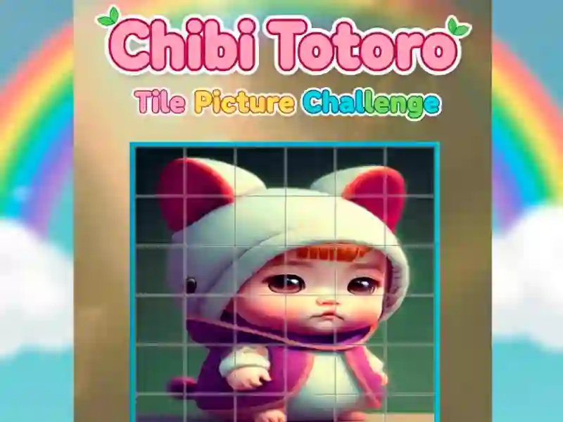 Игра Chibi Totoro: Image Tiles Challenge онлайн