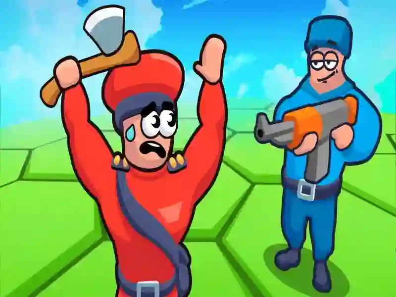 Игра Светът на шестовете от плочки: червен срещу синьото онлайн