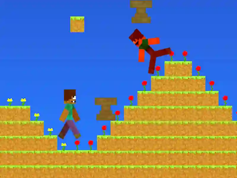 Игра Minecraft: Nub срещу Pro. Дъждът е от побой онлайн