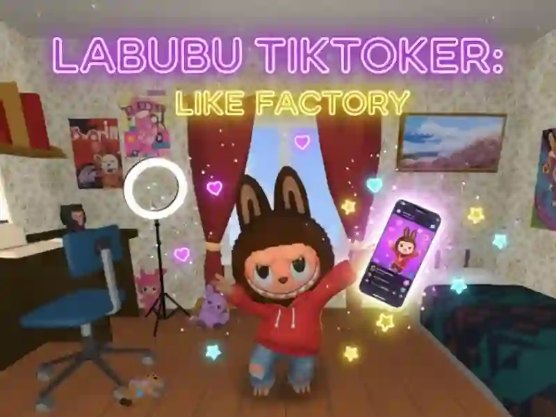 Игра Labubu TikToker: Like Factory онлайн
