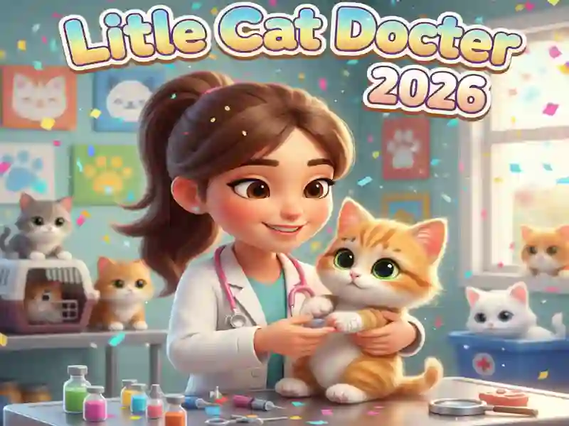 Игра Little Cat Doctor онлайн