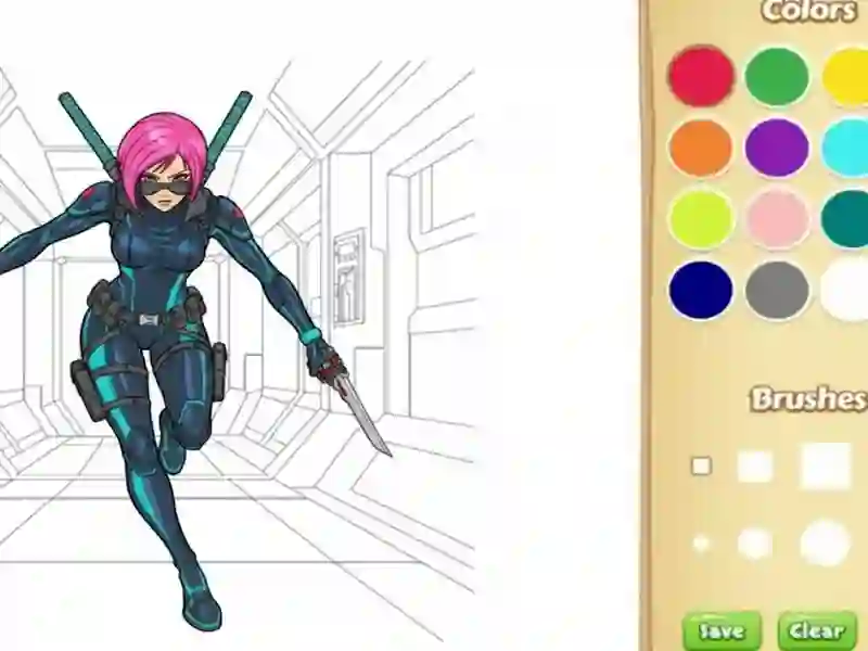 Игра Оцветяване на книгата за деца: зло онлайн