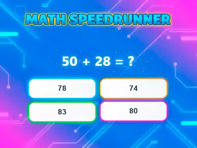 Игра Math Speedrunner онлайн