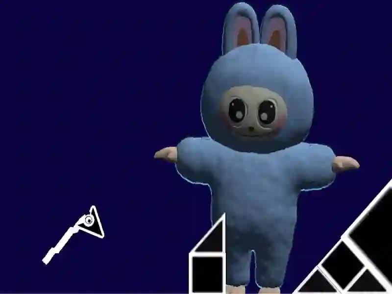 Игра Labububu Geometry Dash онлайн