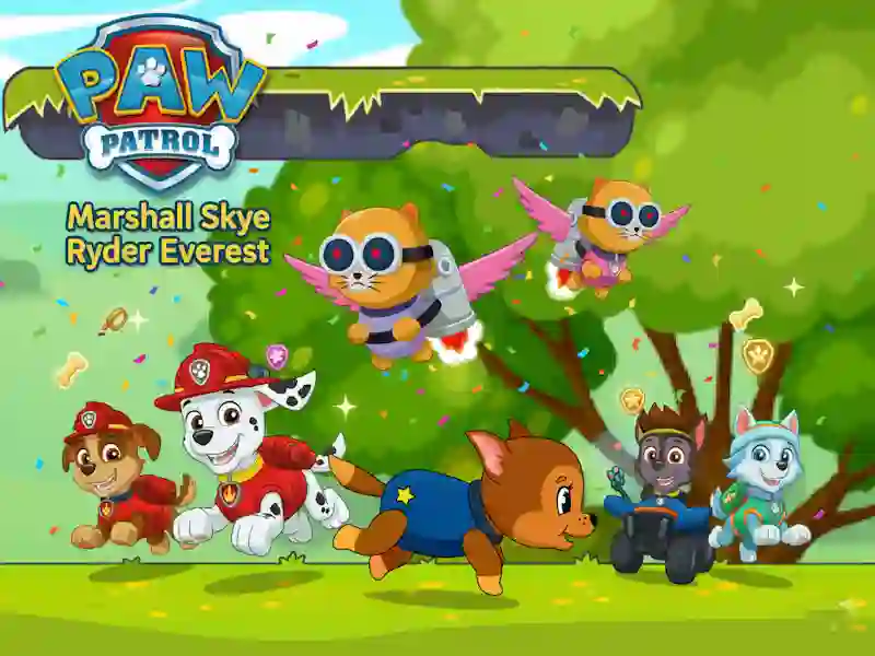 Игра PAW Patrol: Marshall Sky Ryder Everest онлайн