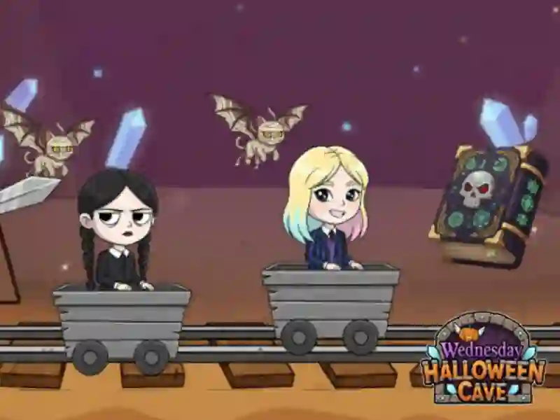 Игра Сряда в пещерата на Хелоуин онлайн