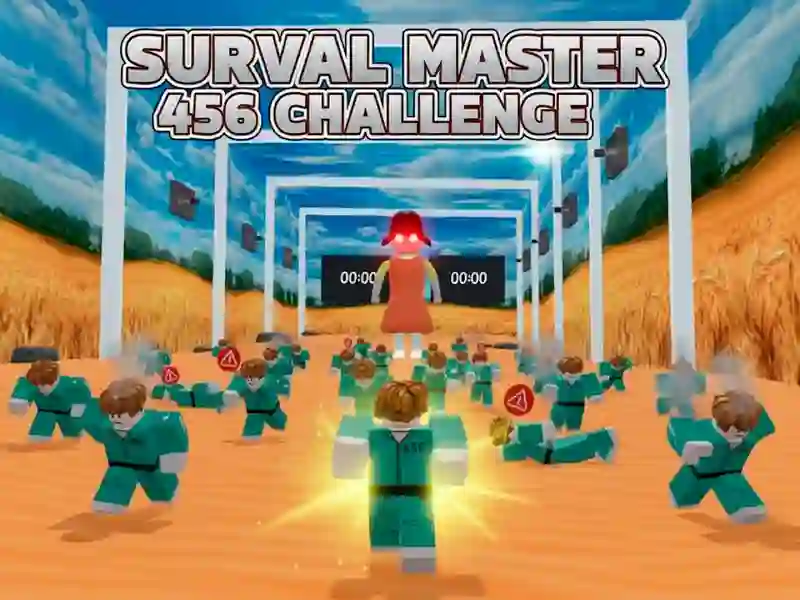 Игра Squid Game: Master of Survival 456 Challenge онлайн