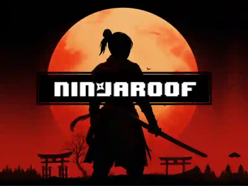 Игра Нинджа на покрива онлайн