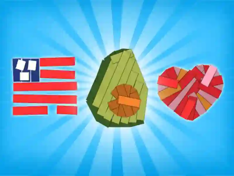 Игра Стикери за сладко: Развийте и изберете онлайн