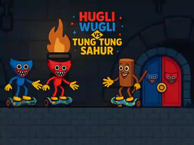 Игра Haggie Waggie срещу Tung Tung Sahura онлайн