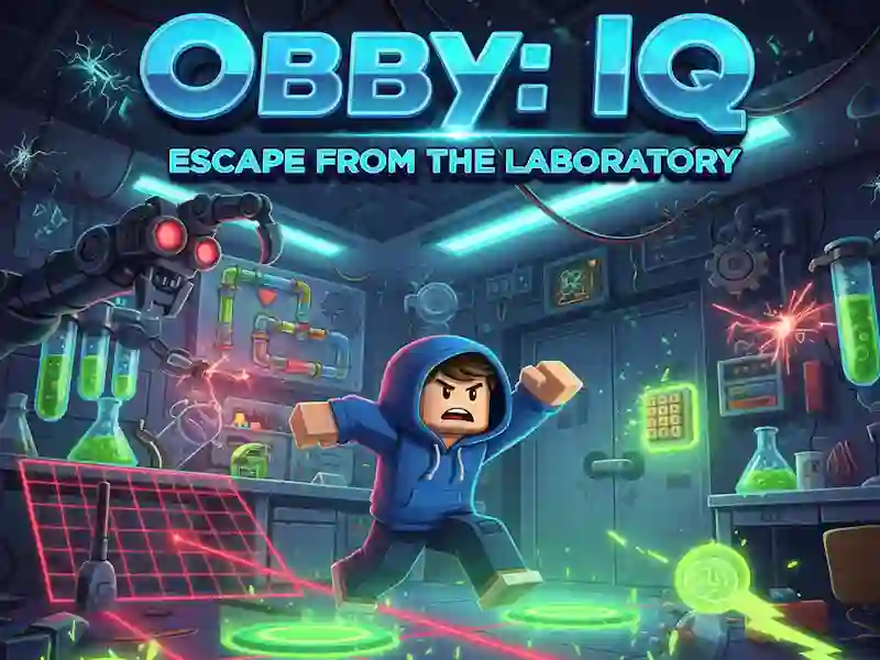 Игра Obby: IQ Lab Escape онлайн