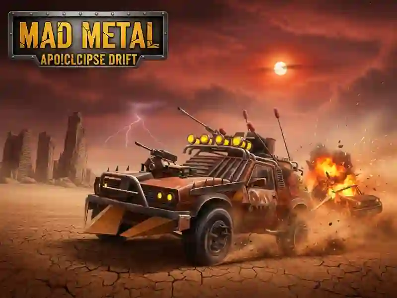 Игра Mad Metal: Apocalypse Drift онлайн