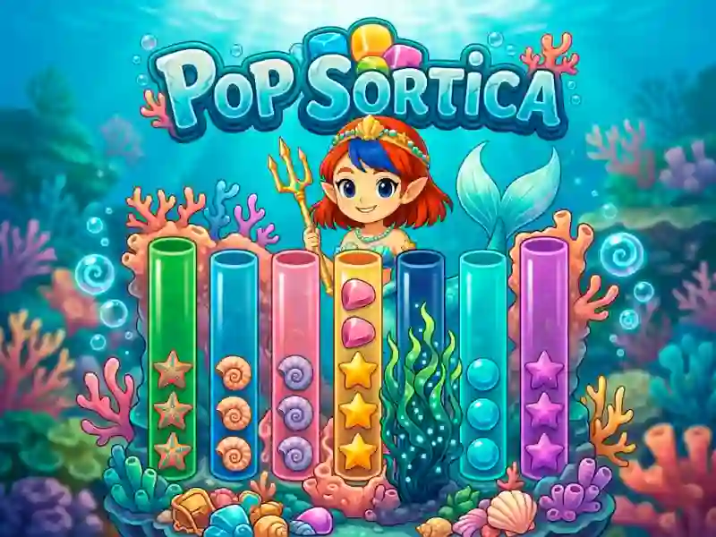 Игра Pop Sortica онлайн