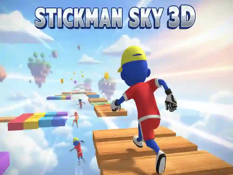 Игра Heavenly Stickman 3D онлайн