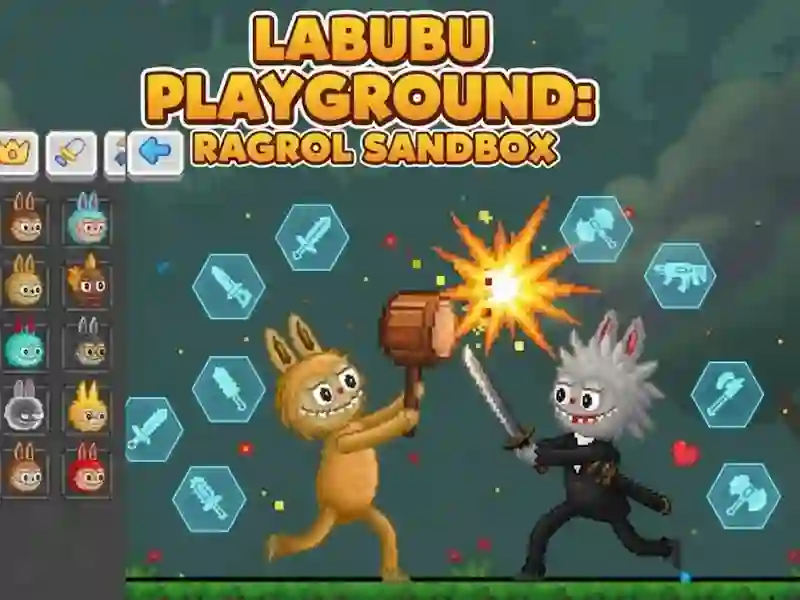 Игра Лабубу: Парцалени кукли онлайн Игра Лабубу: Парцалени кукли онлайн