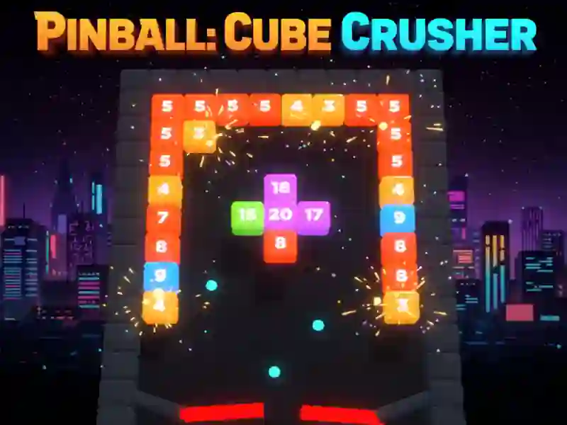 Игра Pinball: Cube Crusher онлайн
