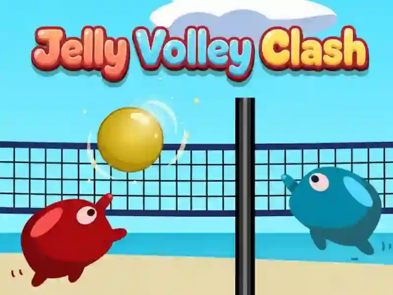 Игра Jelly волейболен сблъсък онлайн