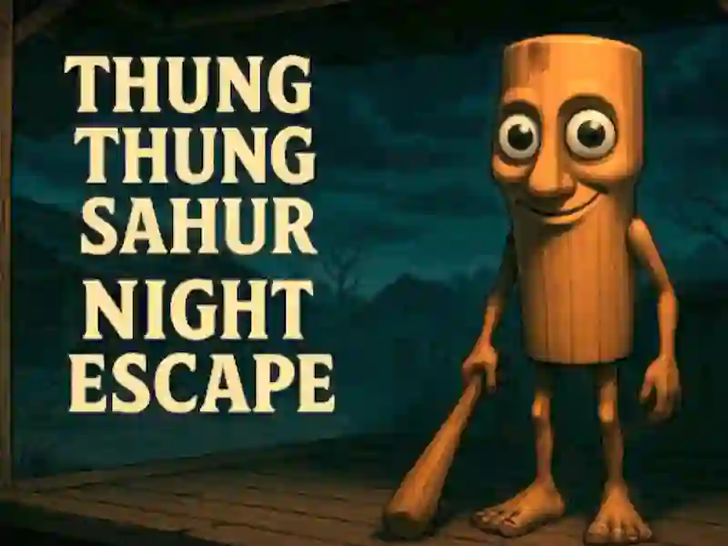 Игра Tung Tung Sahur Night Escape онлайн Игра Tung Tung Sahur Night Escape онлайн