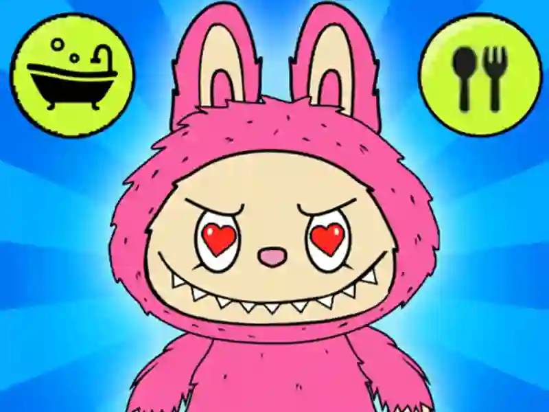 Игра Моят говорещ Лабубу онлайн