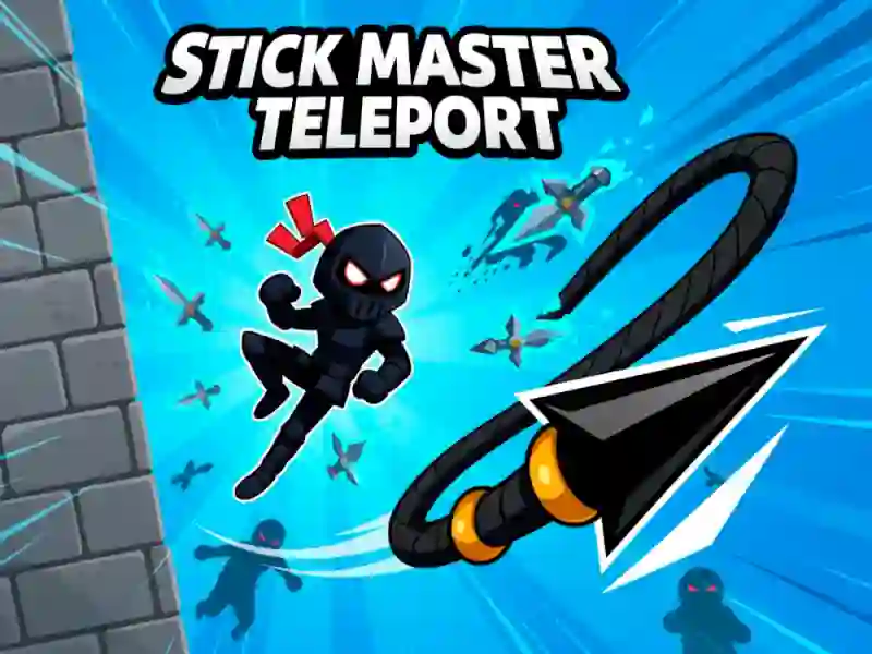Игра Stickman: Майстор на телепортацията онлайн