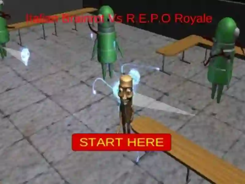 Игра Италиански Braynrot срещу Repo: Royal Battle онлайн