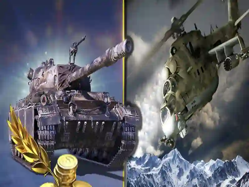 Игра Военна стратегия. Резервоари и хеликоптери. онлайн