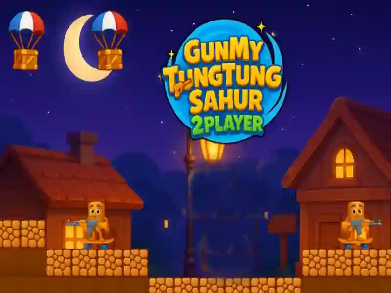Игра Tung Tung Sahur с оръжия 2 играчи онлайн