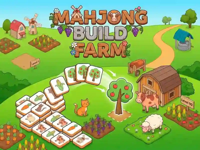 Игра Mahjong Build Farm онлайн