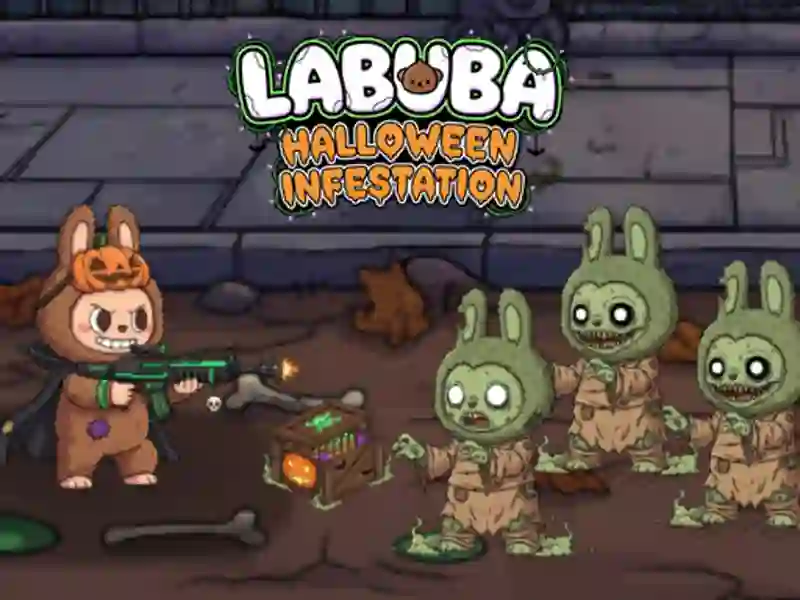 Игра Хелоуин инфекция Лабубу онлайн