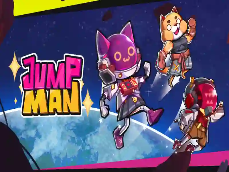 Игра Скачащ човек онлайн Игра Скачащ човек онлайн